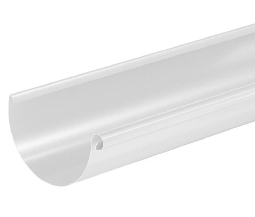 Водосток Aquasistem, система 125x90 - Водосточный желоб 3.00м RAL 9003 Белый купить в Учалах
