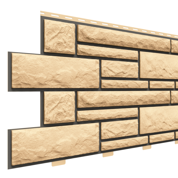 Фасадные панели «Доломит премиум», Имбирь купить в Учалах