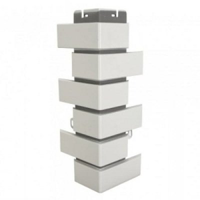 Наружный угол Клинкерный Кирпич белый купить в Учалах