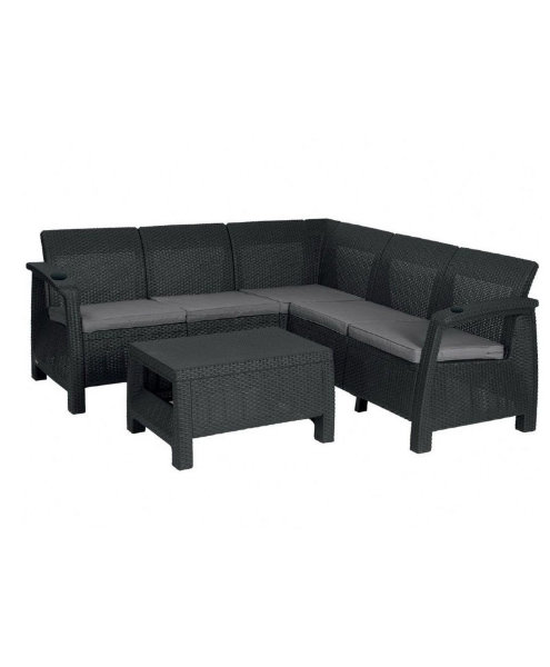 Угловой диван  Yalta Corner Set (столик в комплект не входит) купить в Учалах