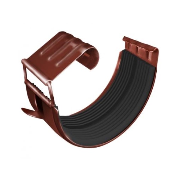 Водосток Grand Line 125x90 – Соединитель желоба RAL 8004 купить в Учалах