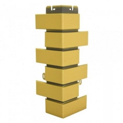 Наружный угол Клинкерный Кирпич желтый купить в Учалах