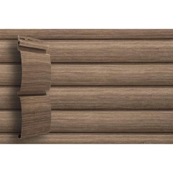 Виниловый сайдинг Grand Line Tundra Блок-хаус - Кедр купить в Учалах