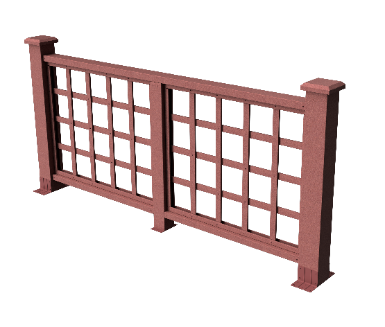 Ограждения декоративное ДПК GRINDERDECO Дувр мербау купить в Учалах