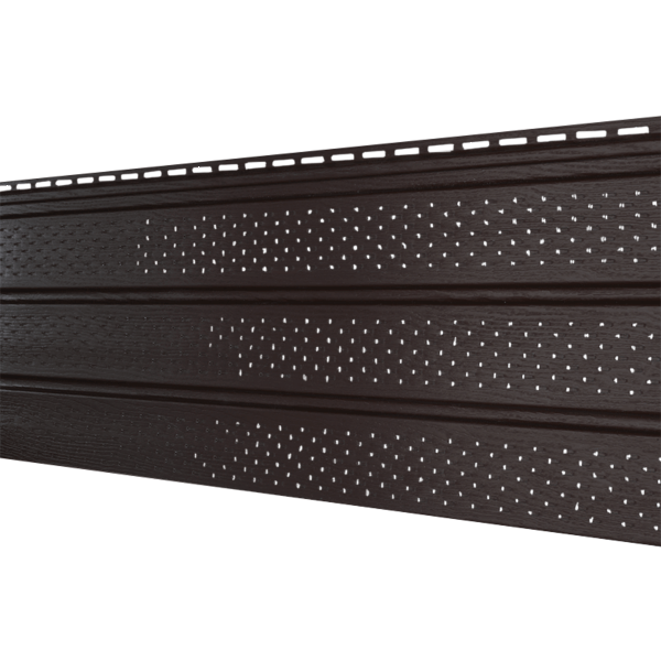 Софит Ю-Пласт Классический, с полной перфорацией коричневый купить в Учалах