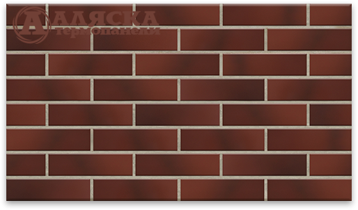 Фасадные Термопанели Аляска Cherry Glatt купить в Учалах