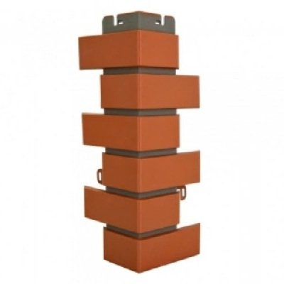 Наружный угол Клинкерный Кирпич красный купить в Учалах