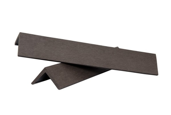 Уголок ДПК завершающий шлифованный SINGARAJA тёмно-коричневый купить в Учалах
