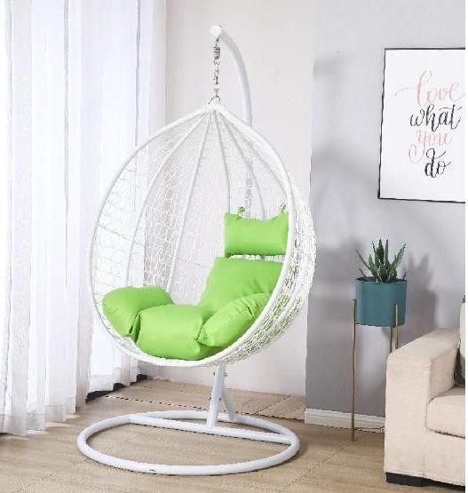 Кресло Подвесное из искусственного ротанга AFM-218B White купить в Учалах