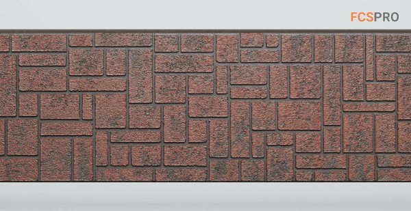 Фиброцементные панели FCS Simple АА5 (под камень) купить в Учалах