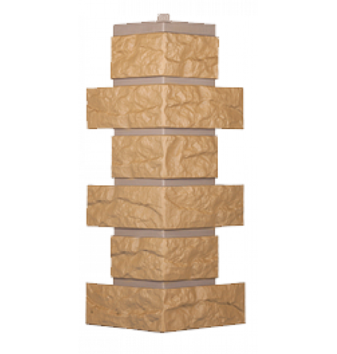 Угол T-Сайдинг-Кирпич Лондон Брик Бежевый купить в Учалах