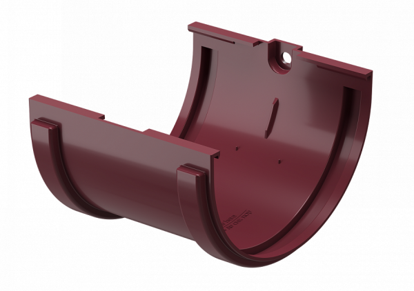 Соединитель желобов ПВХ Docke STANDART красный купить в Учалах