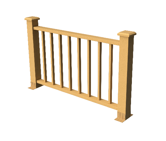 Ограждения декоративное ДПК GRINDERDECO Альма 1500 со скрытым крепежом песчаник купить в Учалах