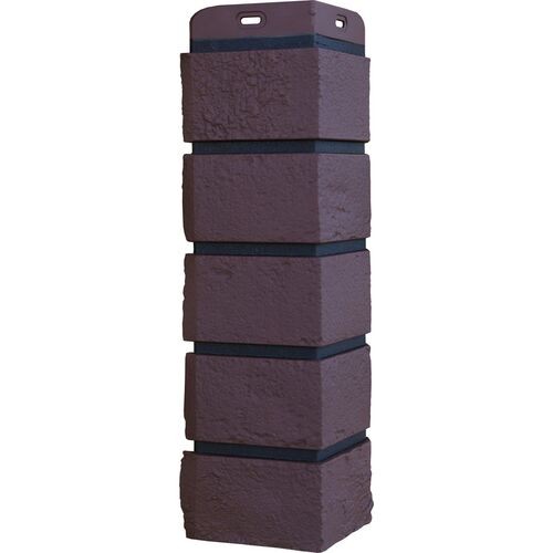 Угол Grand Line состаренный кирпич Элит каштан, ШОВ чёрный купить в Учалах