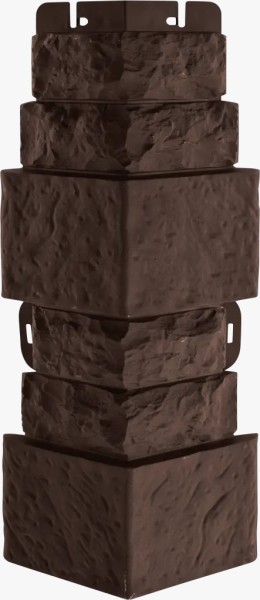 Угол наружный Альта-Профиль Кирпич антик ЭКО Коричневый купить в Учалах