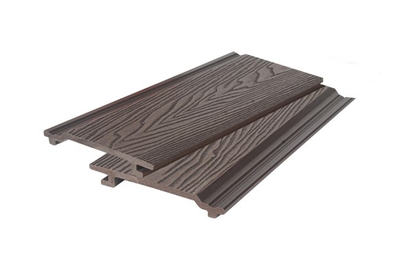 Фасадная доска 3D WOOD BRUSHING, тёмно-коричневый купить в Учалах