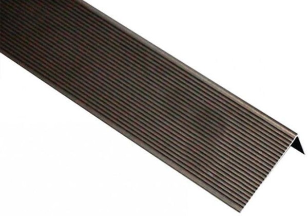 Угол завершающий алюминиевый KRONEX 51,5x30x3000 мм. коньяк купить в Учалах