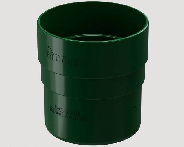Муфта соединительная ПВХ Docke STANDART зеленый купить в Учалах