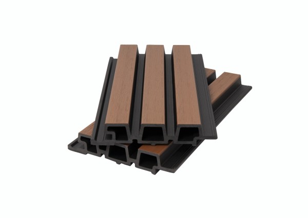 Фасадная панель брусковая двухцветная co-extrusion, sand mix купить в Учалах