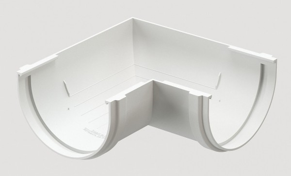 Угловой элемент 90˚ПВХ Docke STANDART пломбир купить в Учалах