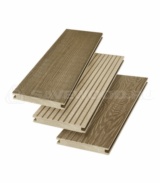 Террасная доска SW Fraxinus (R) полнотелая «SaveWood» Тик купить в Учалах