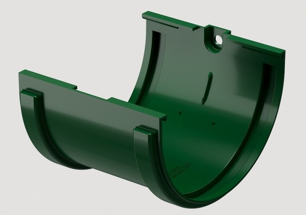 Соединитель желобов ПВХ Docke STANDART зеленый купить в Учалах