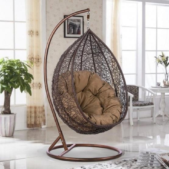 Кресло Подвесное из искусственного ротанга AFM-219A Brown купить в Учалах