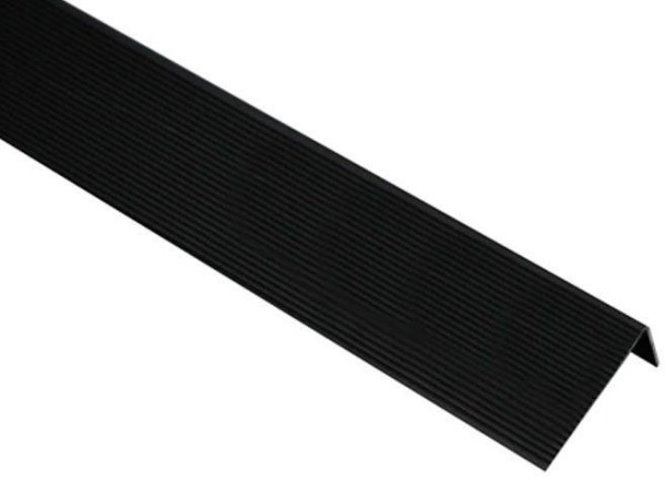 Угол завершающий алюминиевый KRONEX 51,5x30x3000 мм. черный купить в Учалах