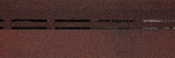 Коньково-карнизная черепица Docke Standard, красный купить в Учалах