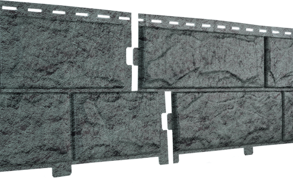 Фасадная панель Ю-Пласт Стоун-хаус камень изумрудный (двойной замок) купить в Учалах