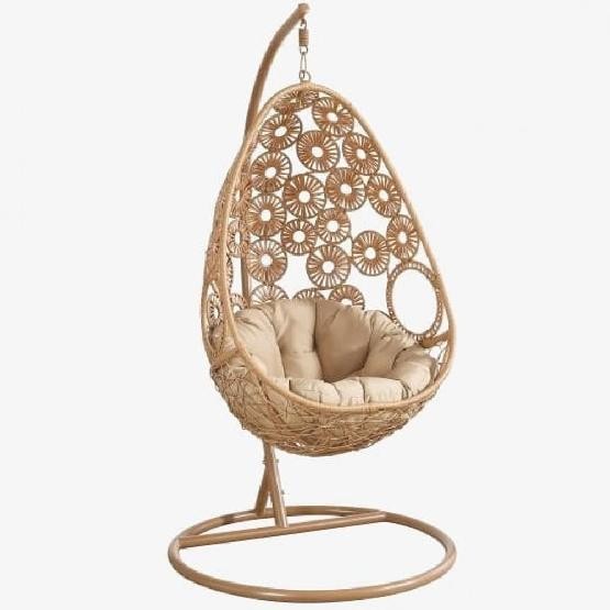 Кресло Подвесное из искусственного ротанга AFM-209A Beige купить в Учалах