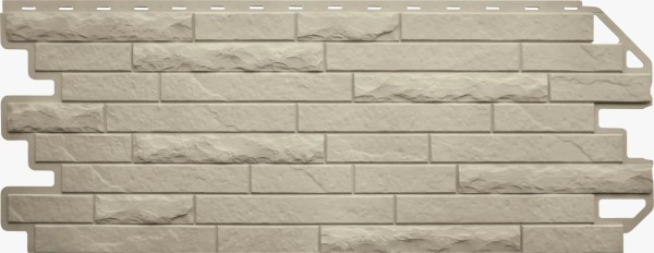 Фасадная панель Цокольный сайдинг Альта-профиль Кирпич-Антик ЭКО Кремовый купить в Учалах