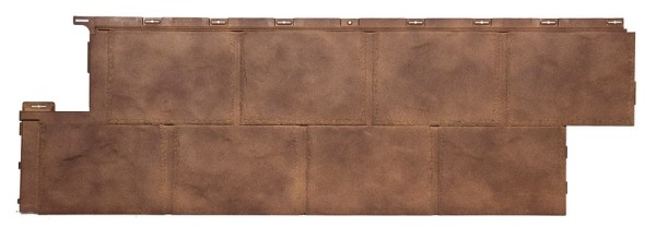 Фасадная панель T-Сайдинг Ладога ЭКО-2 - ОРЕХ купить в Учалах