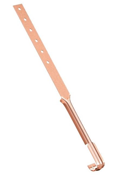 Водосток Aquasistem, система 150/100 - Поддержка желоба Медь купить в Учалах