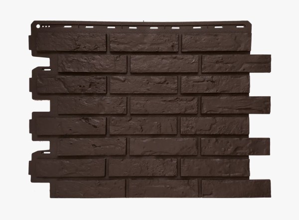 Фасадная панель Альта-Профиль Кирпич Рижский ЭКО Коричневый купить в Учалах