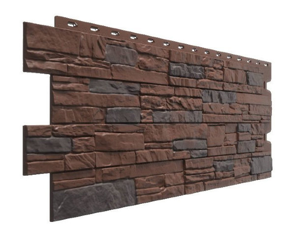 Фасадная панель Docke, Stein, Темный орех купить в Учалах