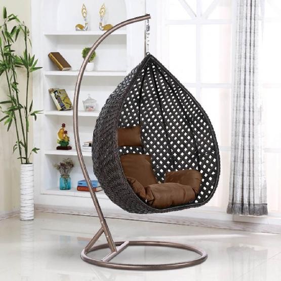 Кресло Подвесное из искусственного ротанга AFM-250B-L Brown купить в Учалах