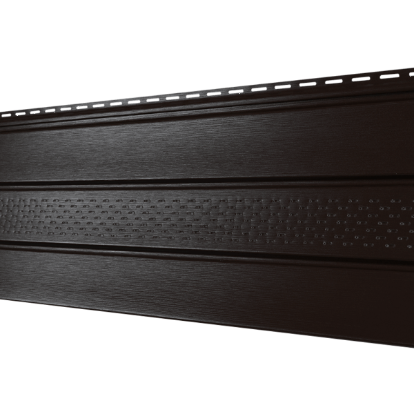 Софит Ю-Пласт PRO Классический перфорация по центру, коричневый купить в Учалах