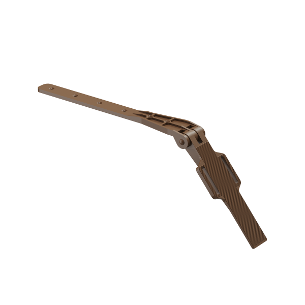 Крепление регулируемое для кронштейна желоба Docke Premium ПВХ - Каштан купить в Учалах