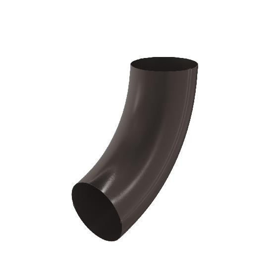 Водосток Aquasistem, система 150/100 -  Колено трубы RR 32 Тёмно Коричневый купить в Учалах