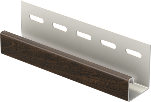 J-планка к Софиту PRO Тёмный орех купить в Учалах