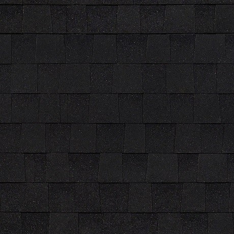 Двухслойная ламинированная черепица Shinglas, серия Фазенда – Чёрный купить в Учалах