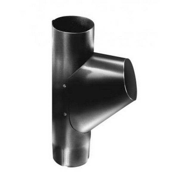 Водосток Grand Line 125x90 – Тройник RAL 9005 купить в Учалах