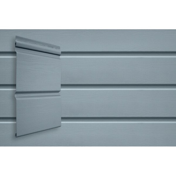 Виниловый сайдинг Grand Line Double-Брус Голубой купить в Учалах