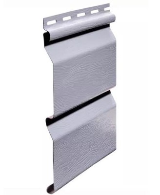 Виниловый сайдинг fineber - "стандарт", серо-голубой