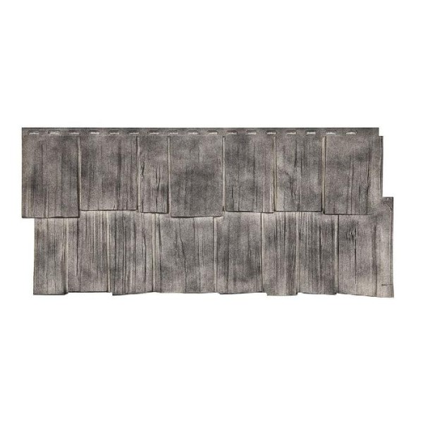 Фасадная панель T-Сайдинг- Щепа Дуб ЭКО-2 Самшит купить в Учалах