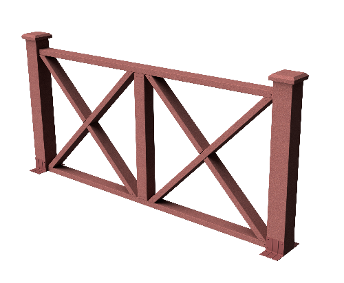 Ограждения декоративное ДПК GRINDERDECO  Тауэр мербау купить в Учалах