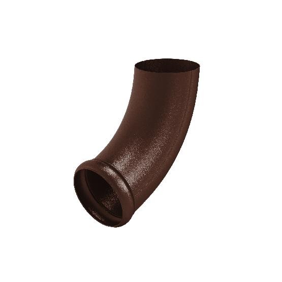 Водосток Aquasistem, Система 150/100 - Отвод трубы декоративный RAL 8017 Коричневый matt купить в Учалах