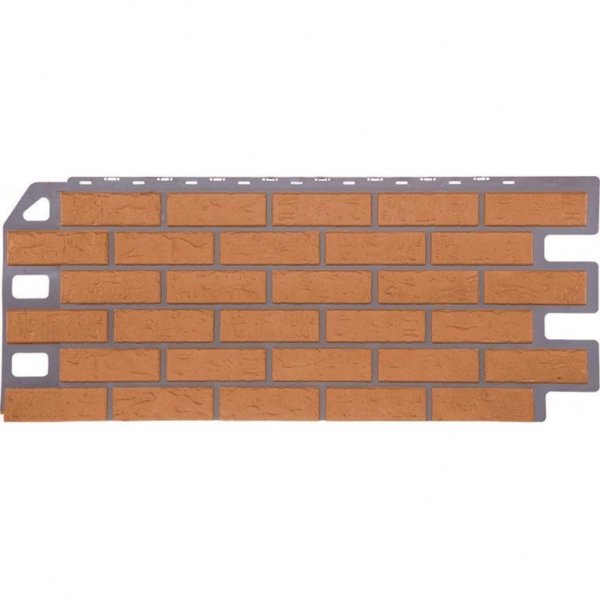Фасадная панель FineBer, Кирпич, Бежевый купить в Учалах