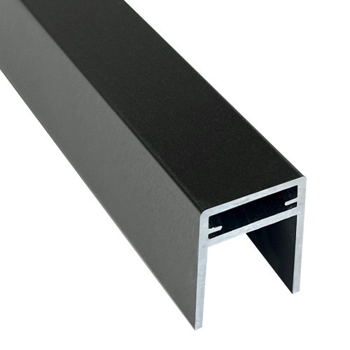 П-профиль Алюминиевый EasyDecking 35x25 Черное дерево купить в Учалах